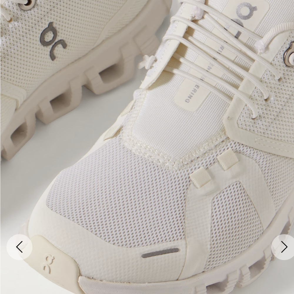 On Running Cloud White Sneakers - Picture 2 of 5